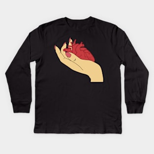 I will give my heart to you Kids Long Sleeve T-Shirt